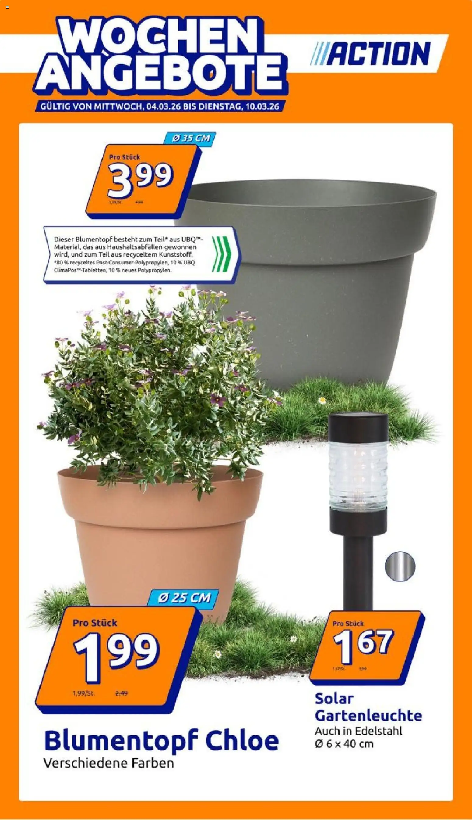 Action Flugblatt - Seite 1- gültig ab 04.03.2026