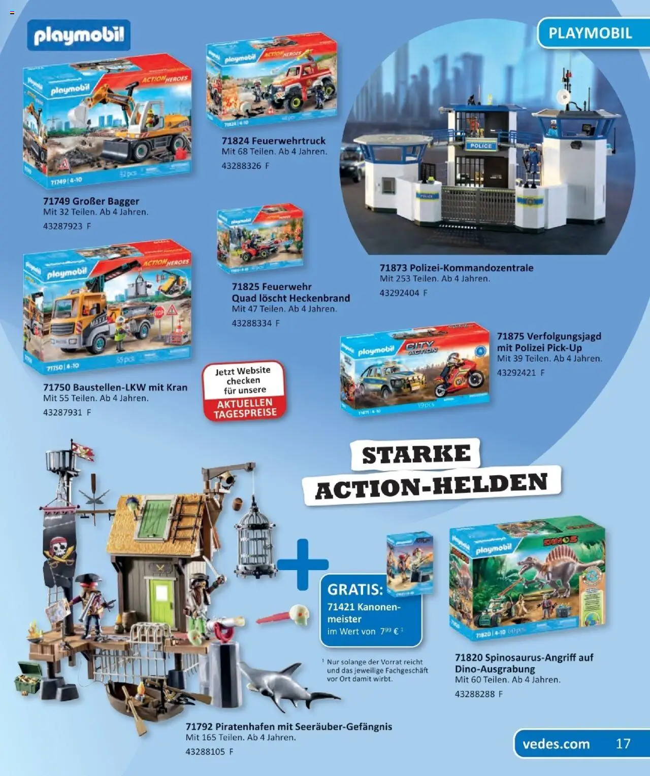 Vedes - Preise Online  - Seite 17 - gültig ab 18.09.2025