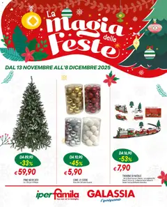 Anteprima Famila La Magia delle Feste catalogo valida dal 13/11/2025