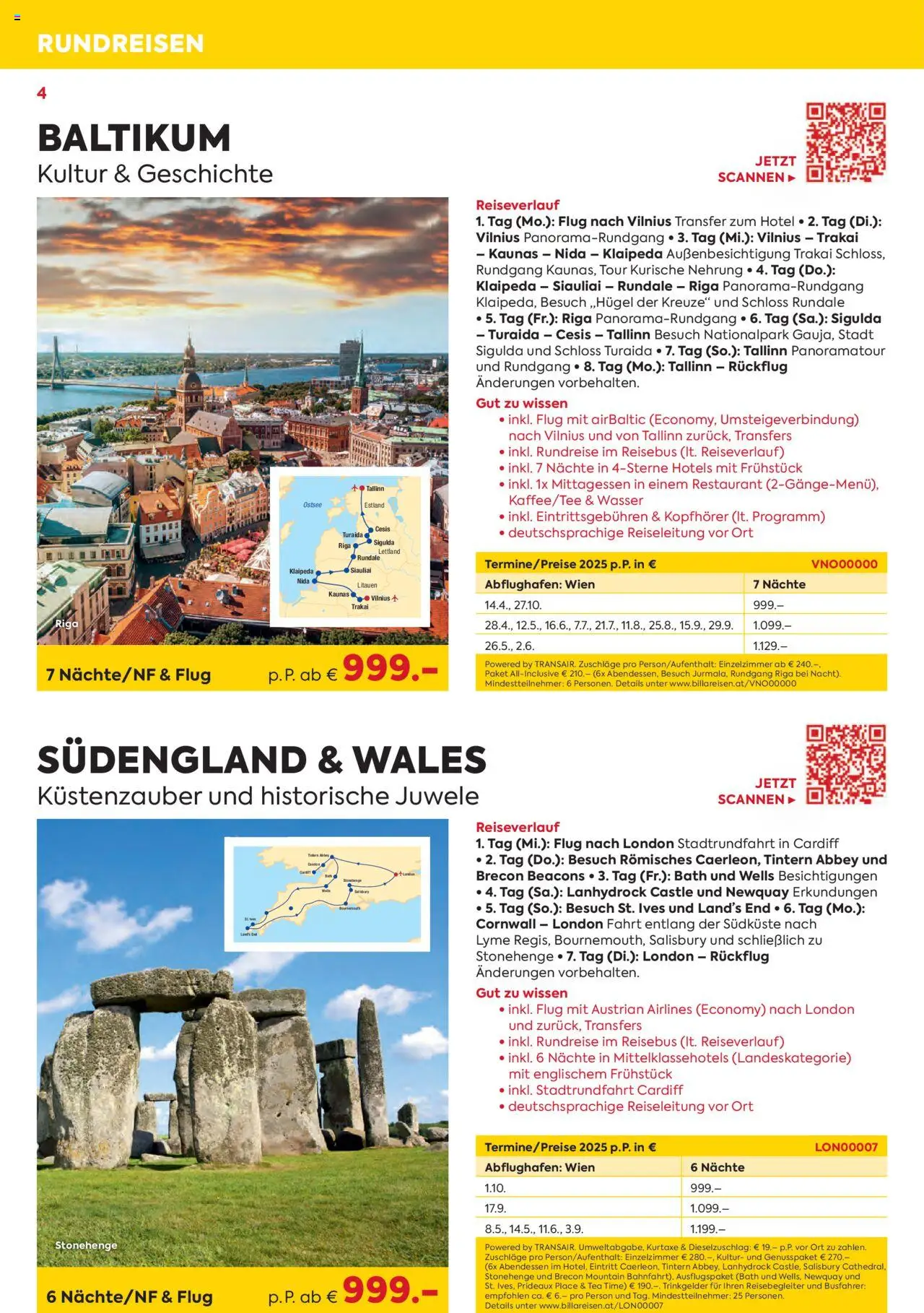 Billa Rundreise Highlights - page 4- valid from 03.06.2025