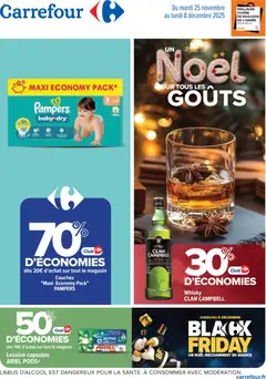 Aperçu Carrefour Un noël pour tous les goûts, Black Friday valable à partir du 25/11/2025