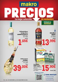 Vista previa del folleto Makro - Precios Sur II válido desde 03/11/2025