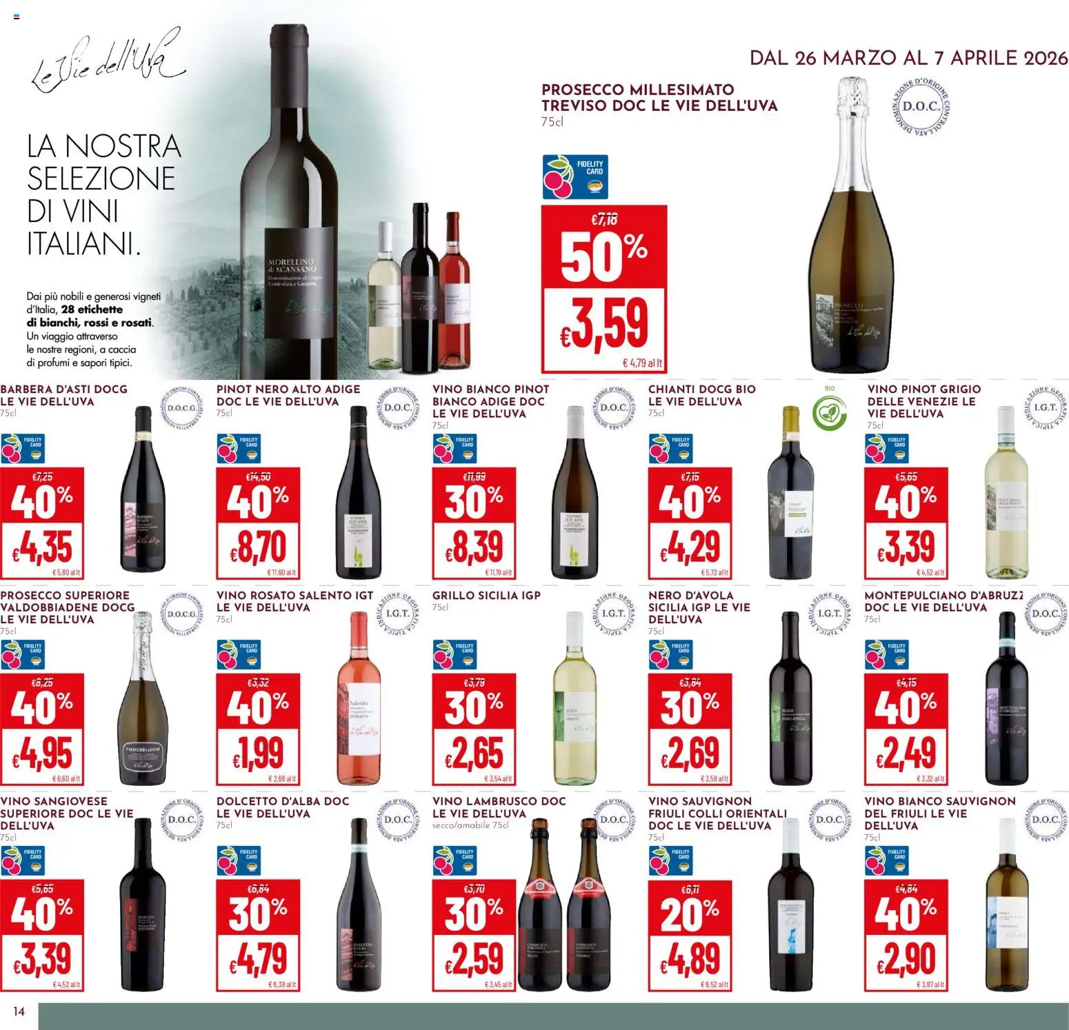 Pan volantino - pagina 14 - valido dal 26/03/2026