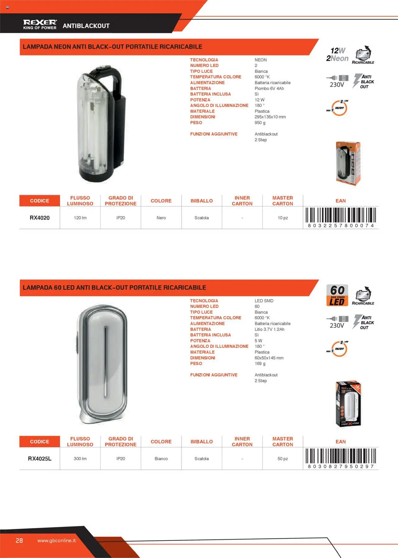 GBC Torce catalogo - pagina 28 - valido dal 31/05/2025