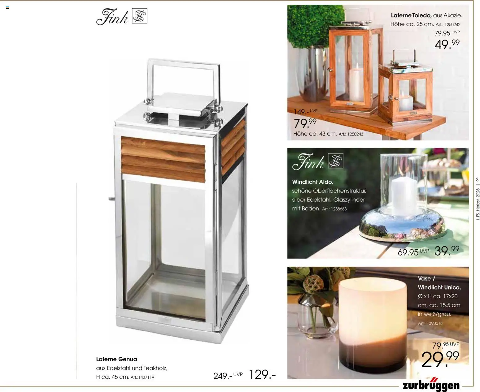 Zurbrüggen Trend-Journal Herbst - Seite 3 - gültig ab 21.10.2025