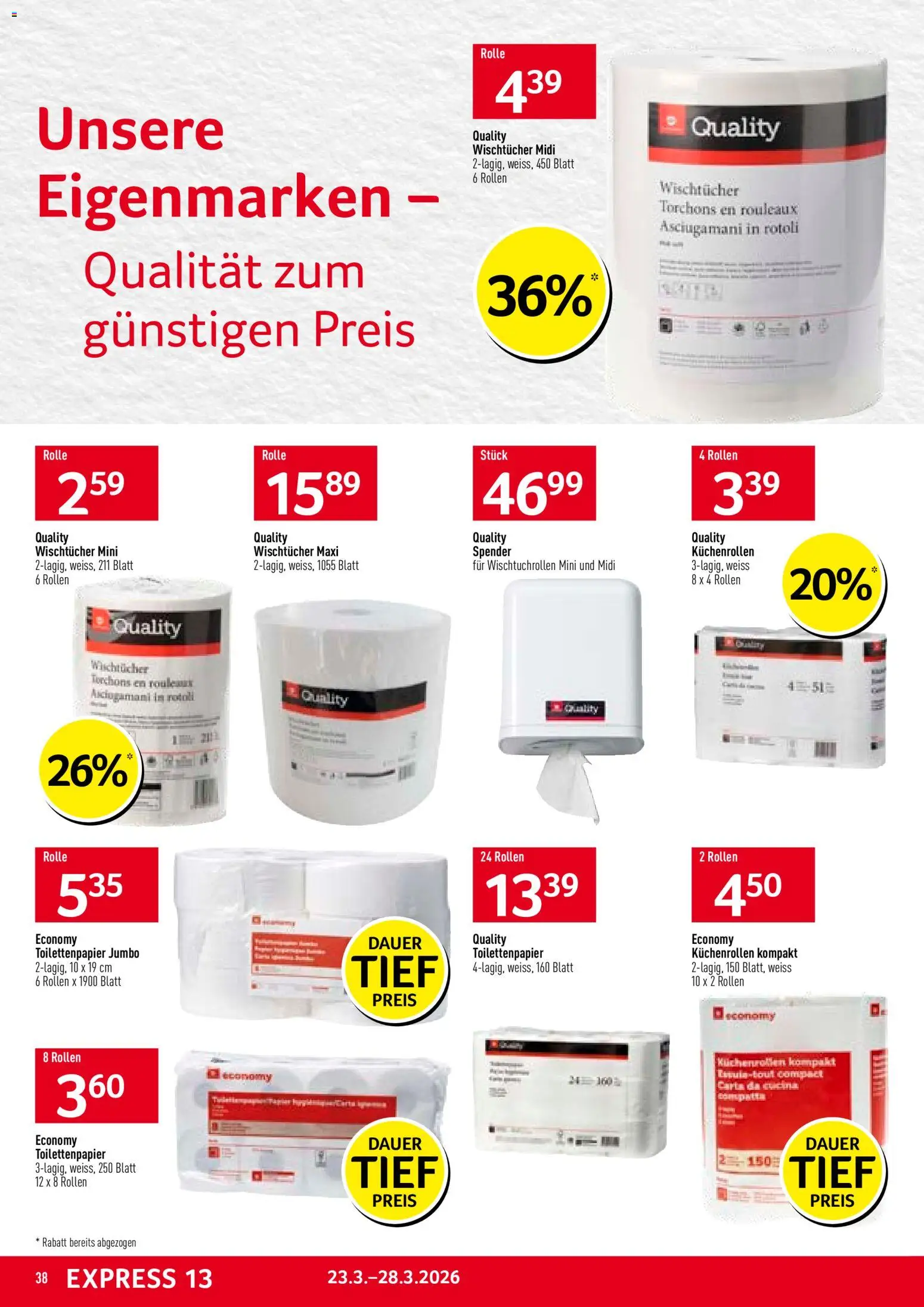 Prodega aktionen - page 38- valid from 23.03.2026