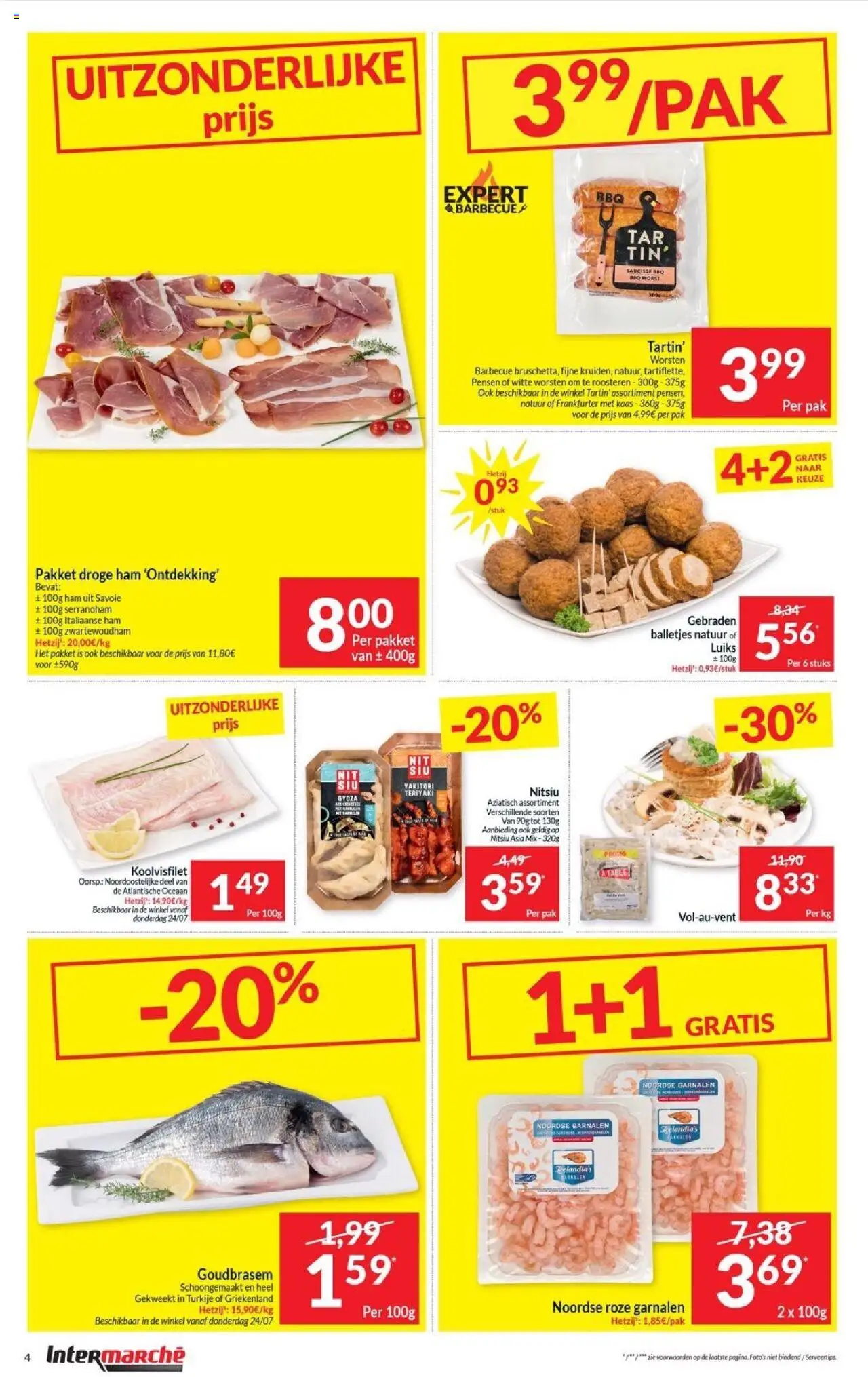 Intermarché folder week 30 - pagina 4- geldig vanaf 22/07/2025
