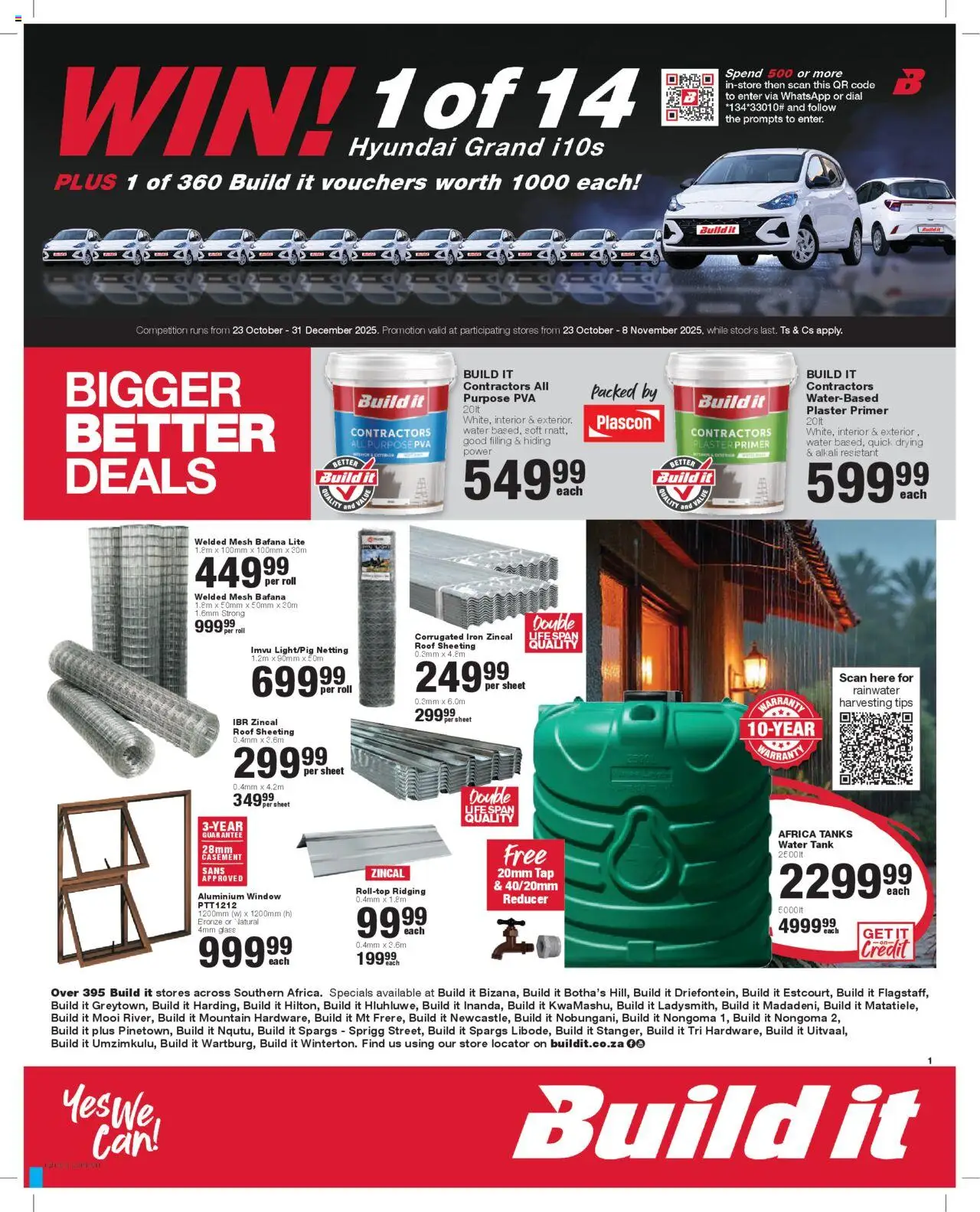 Build It Specials - page 1- valid from 23/10/2025