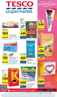 Előnézet Tesco Szupermarket - Akciós újság  érvényes 2026.02.12.-tól