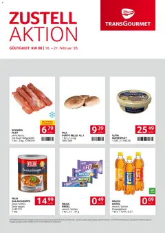 Vorschau Transgourmet Zustellaktion gültig ab 16.02.2026
