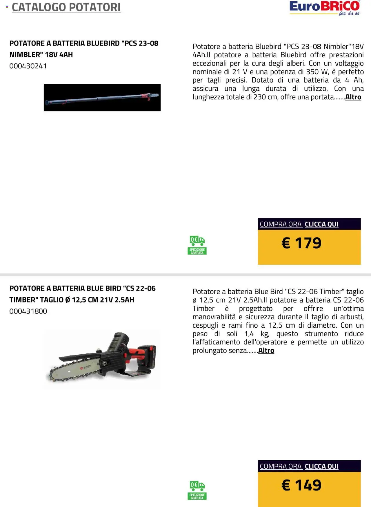 Eurobrico Potatori catalogo - pagina 27 - valido dal 23/07/2025