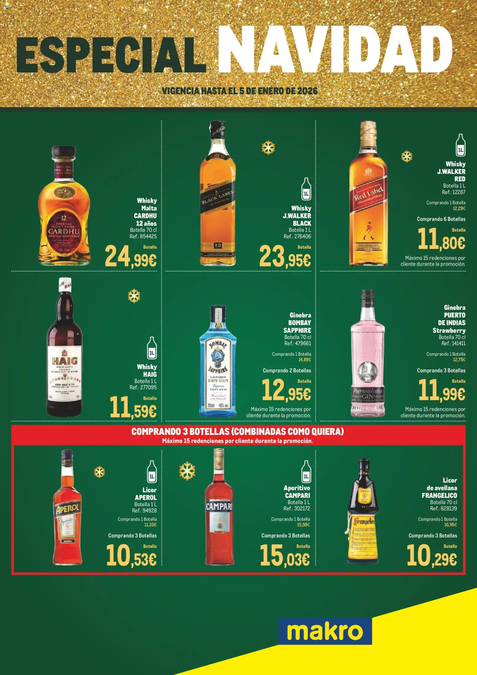 Makro - Especial Navidad Bebidas Canarias - Página de 1 - Válido desde 15/12/2025