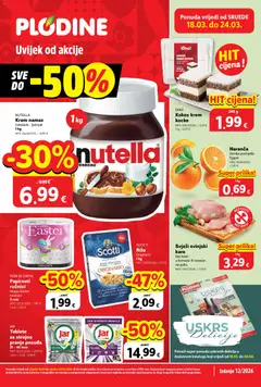 Plodine katalog od 18.03.2026