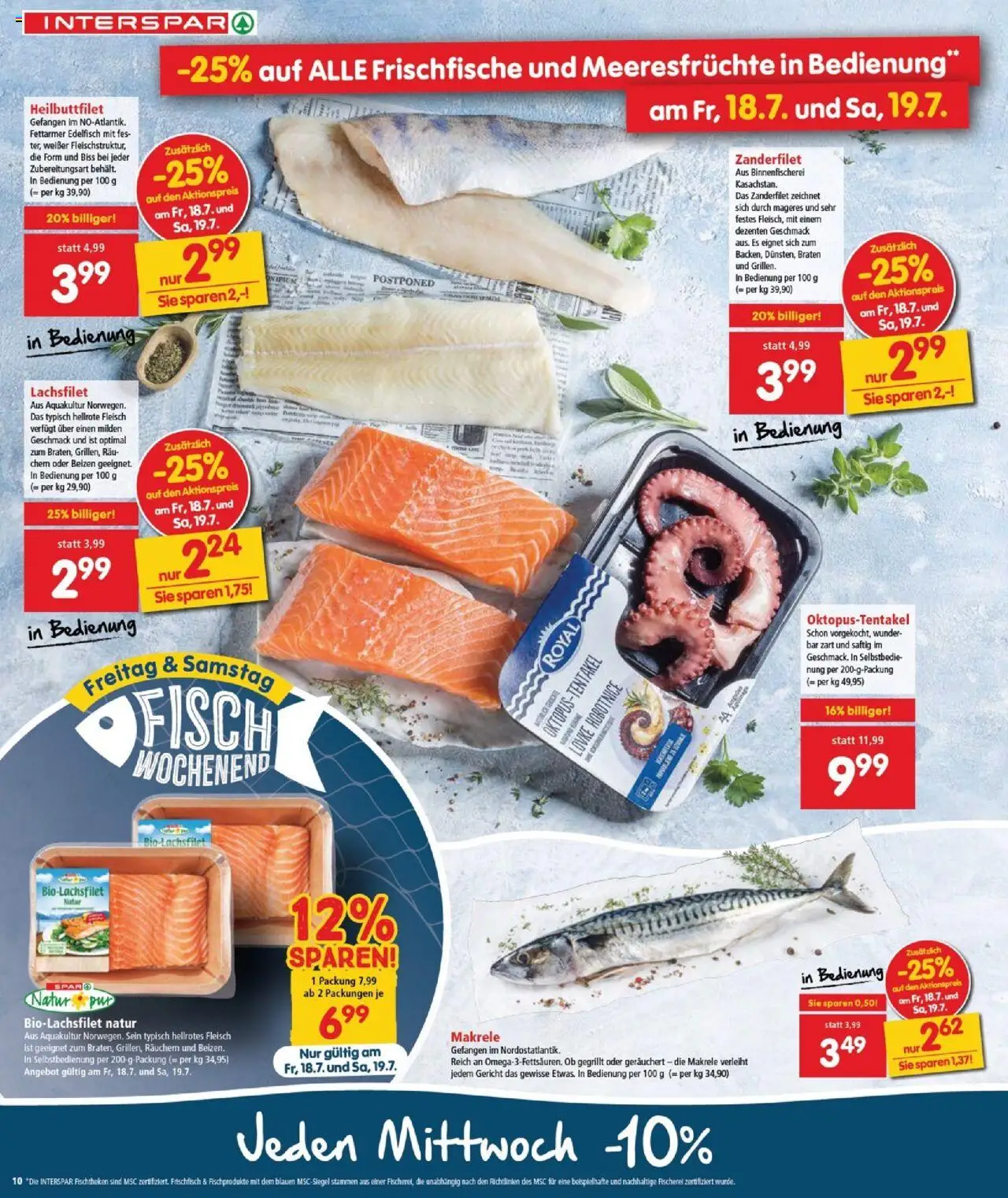 Interspar Flugblatt - Niederösterreich - Seite 10- gültig ab 15.07.2025