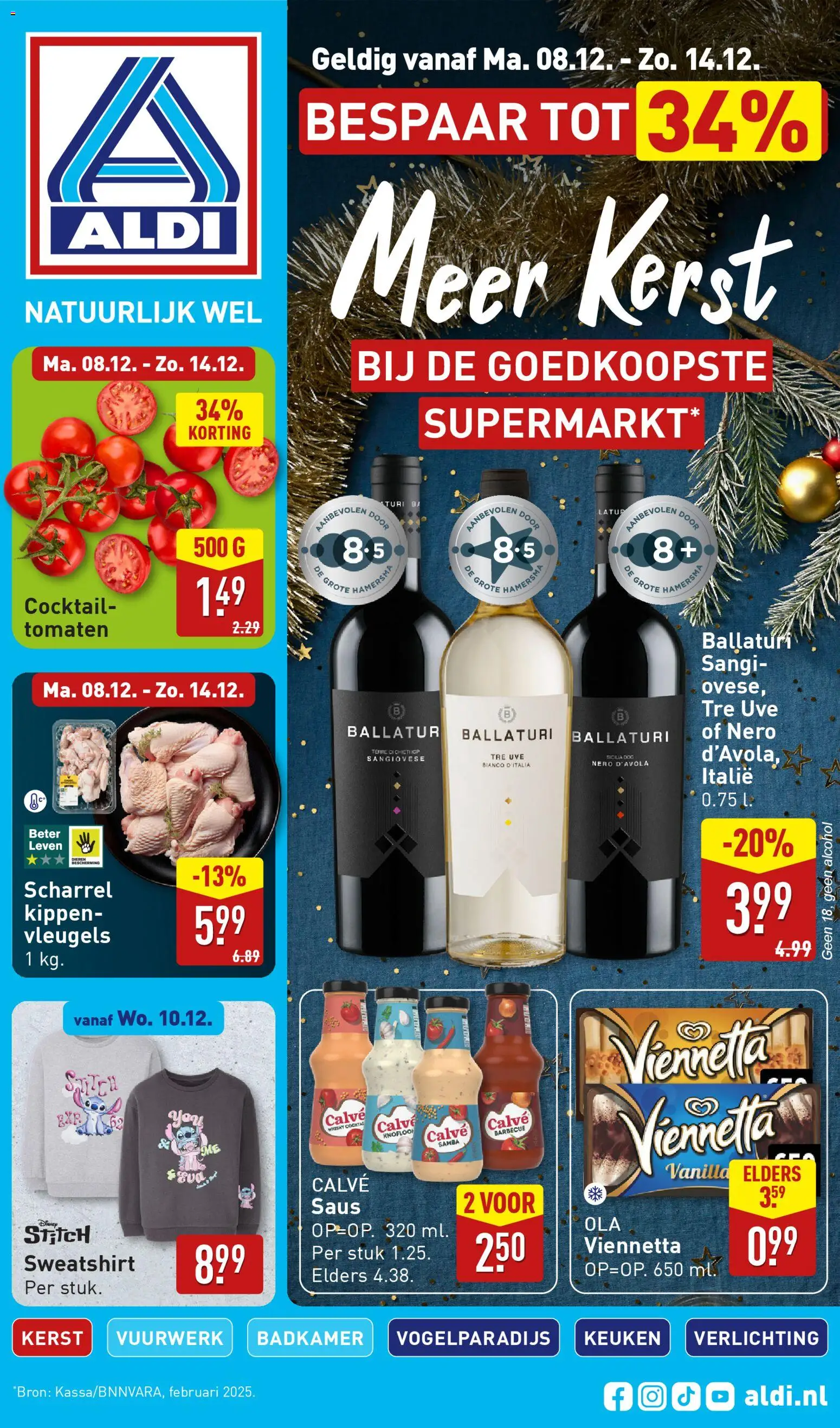 Aldi - Folder - pagina 1- geldig vanaf 08-12-2025