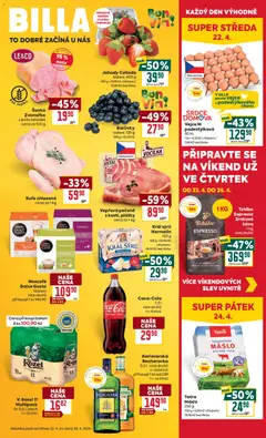 Náhled Billa Velký leták platný od 22.04.2026