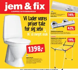 Forhåndsvisning Jem & fix - Tilbudsavis gyldig fra 19/10/2025
