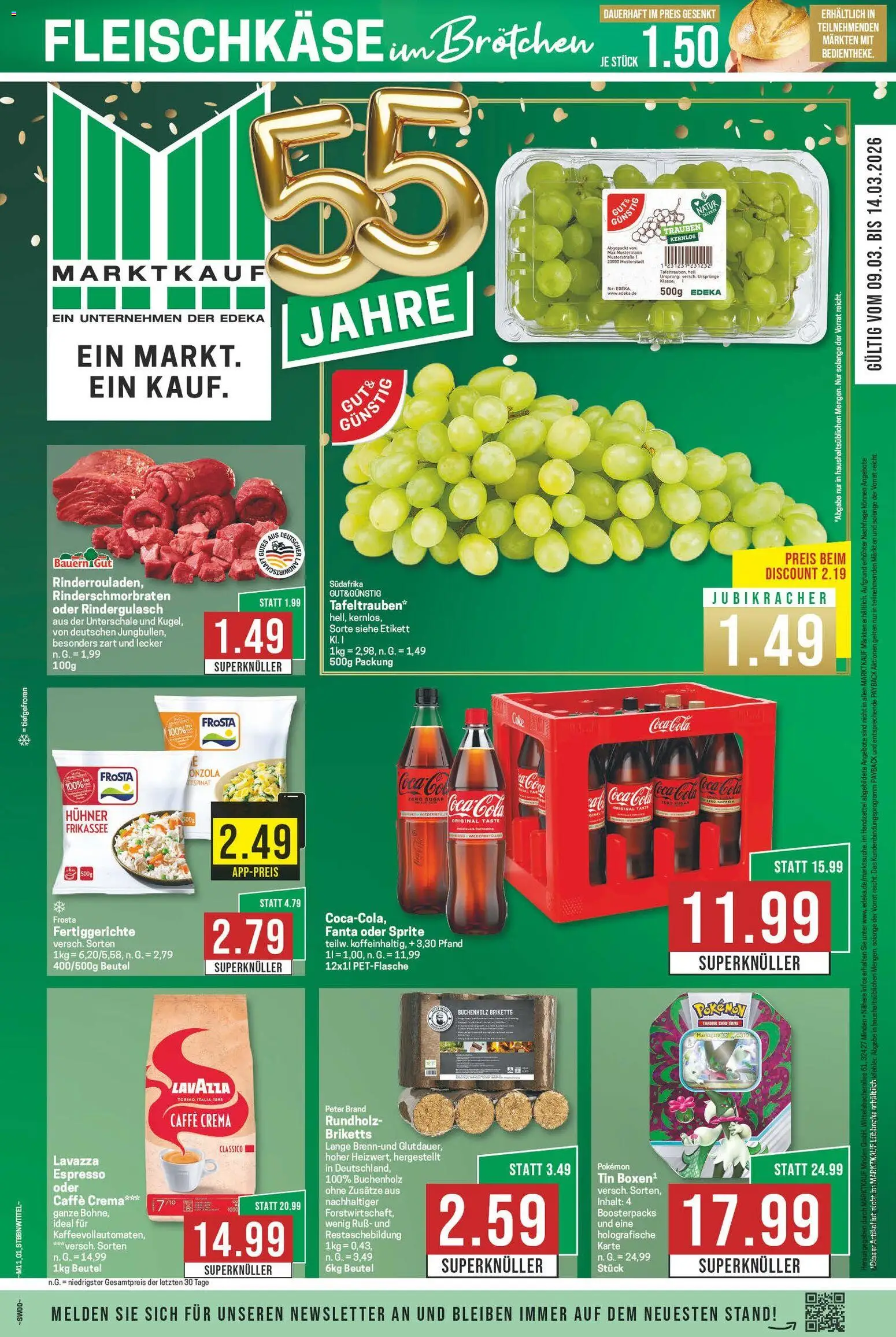 Marktkauf Prospekt 	 - Seite 1 - gültig ab 09.03.2026