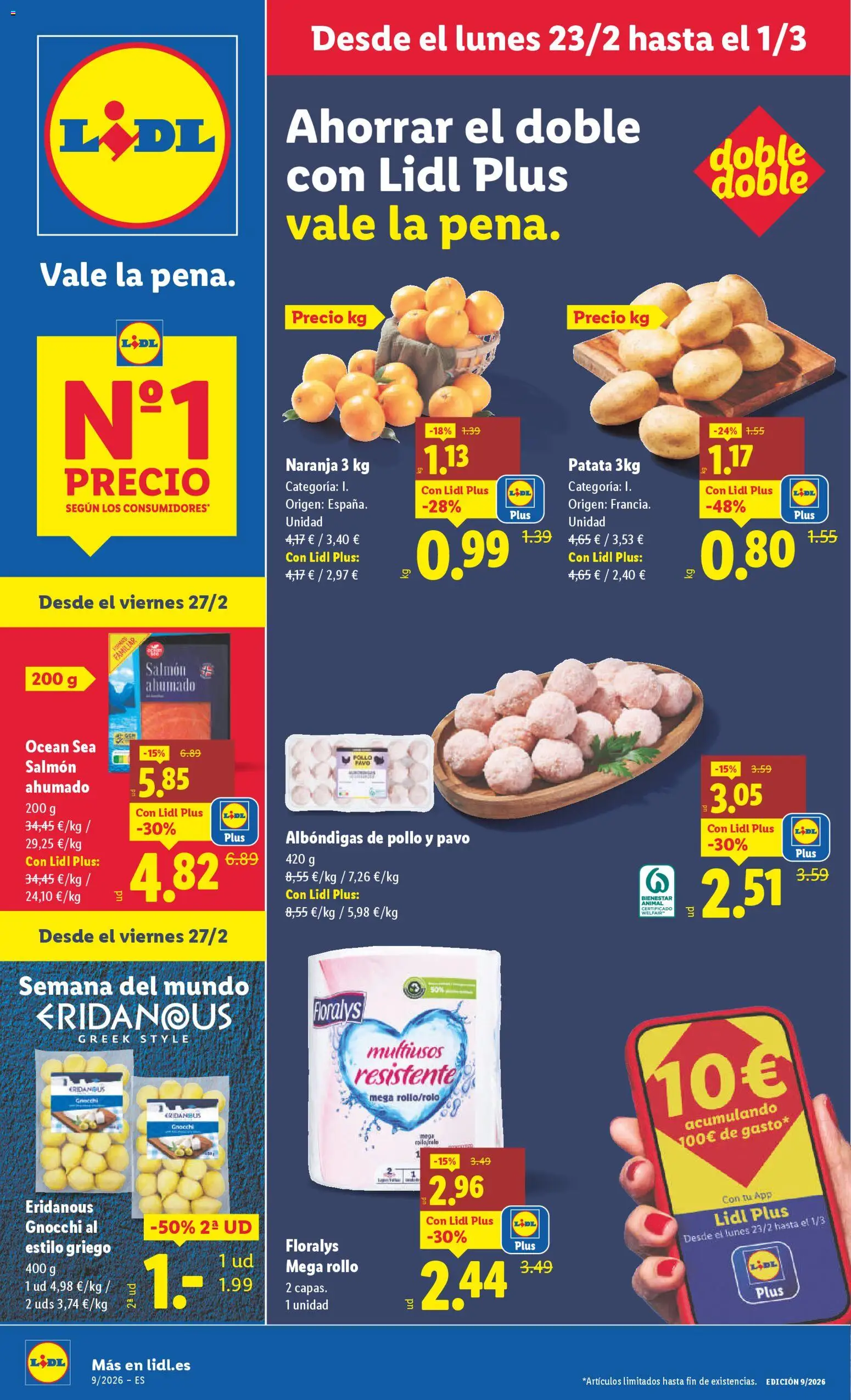 Lidl folleto - Página de 1 - Válido desde 23/02/2026