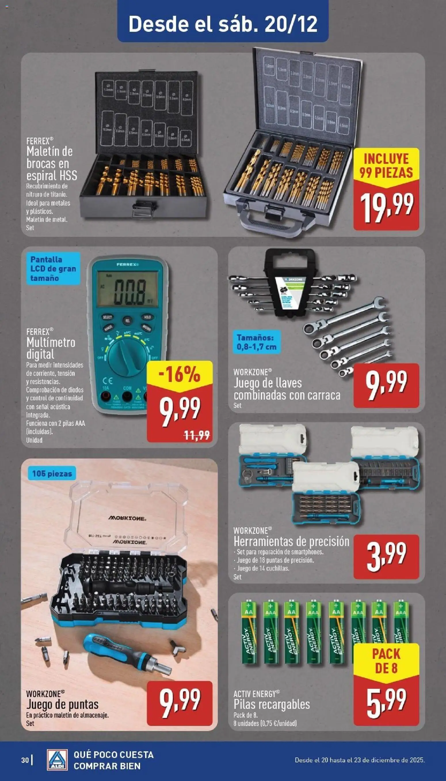Aldi folleto Península - Página de 30 - Válido desde 15/12/2025