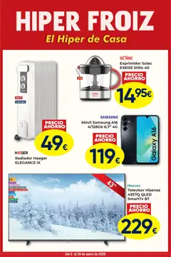 Vista previa del folleto Froiz - Folleto Hiper válido desde 08/01/2026
