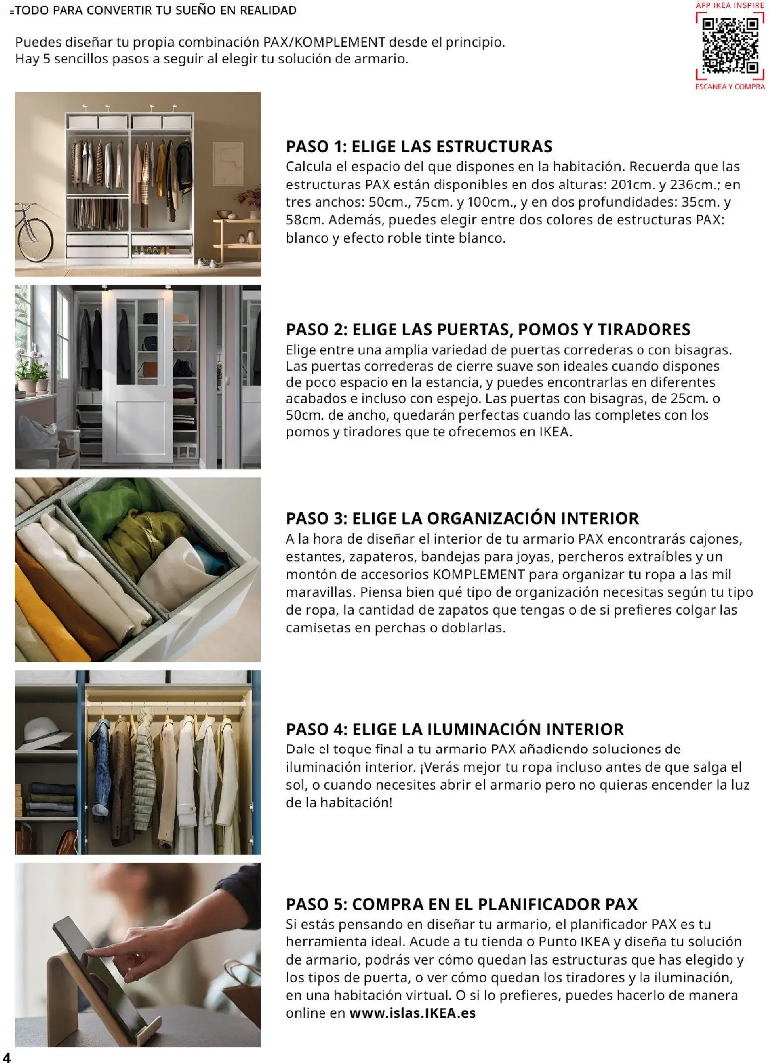 Catálogo IKEA Pax y Komplement - Página de 4 - Válido desde 01/02/2026