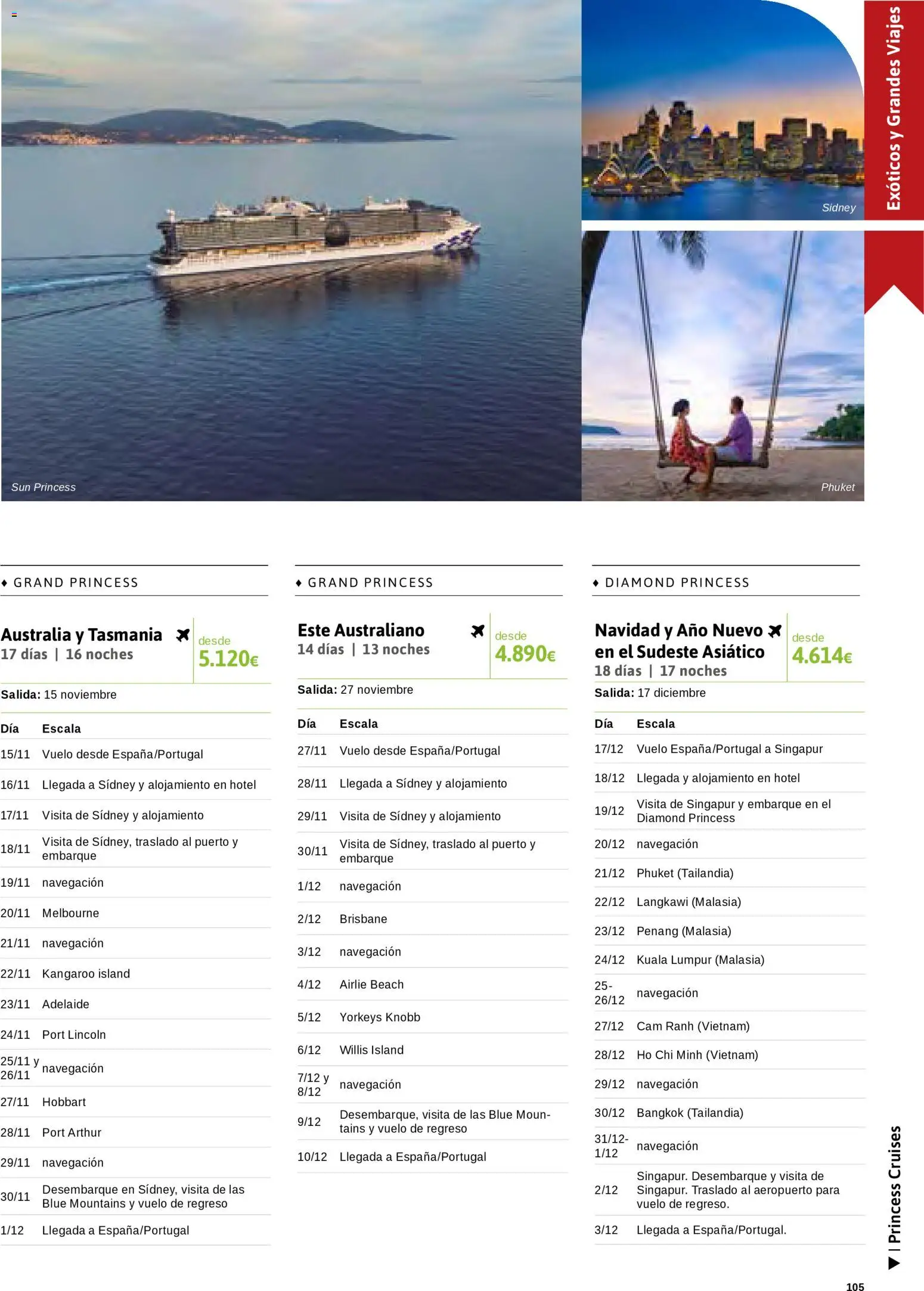 Viajes El Corte Inglés Cruceros marítimos - Página de 106 - Válido desde 01/01/2026