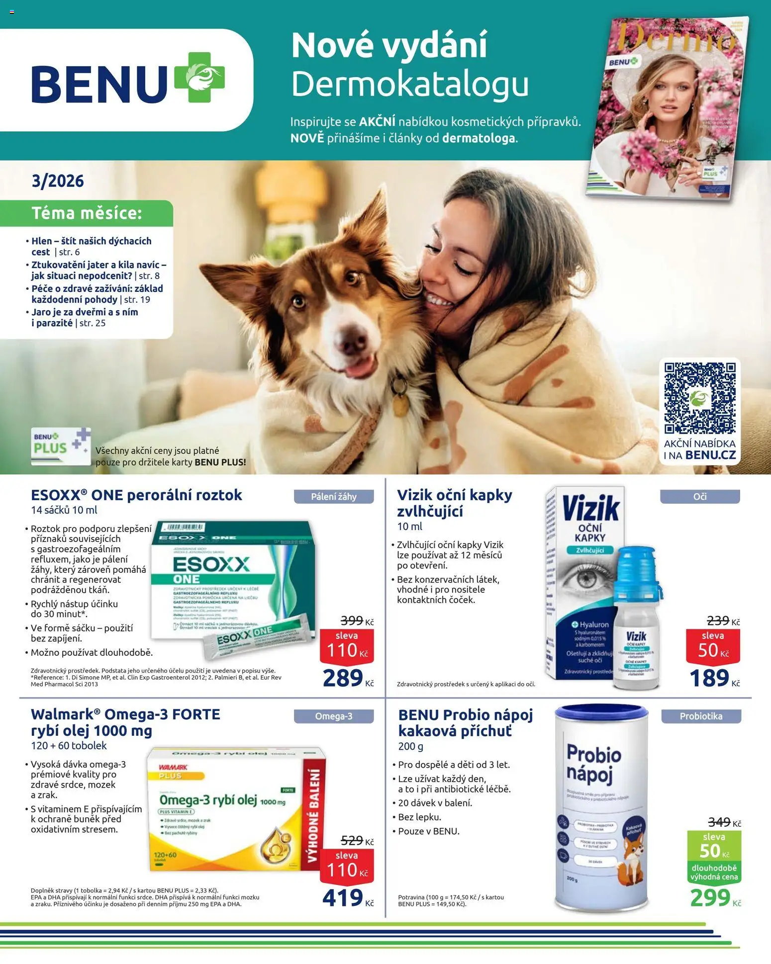 Benu leták - strana 1- platný od 01.03.2026
