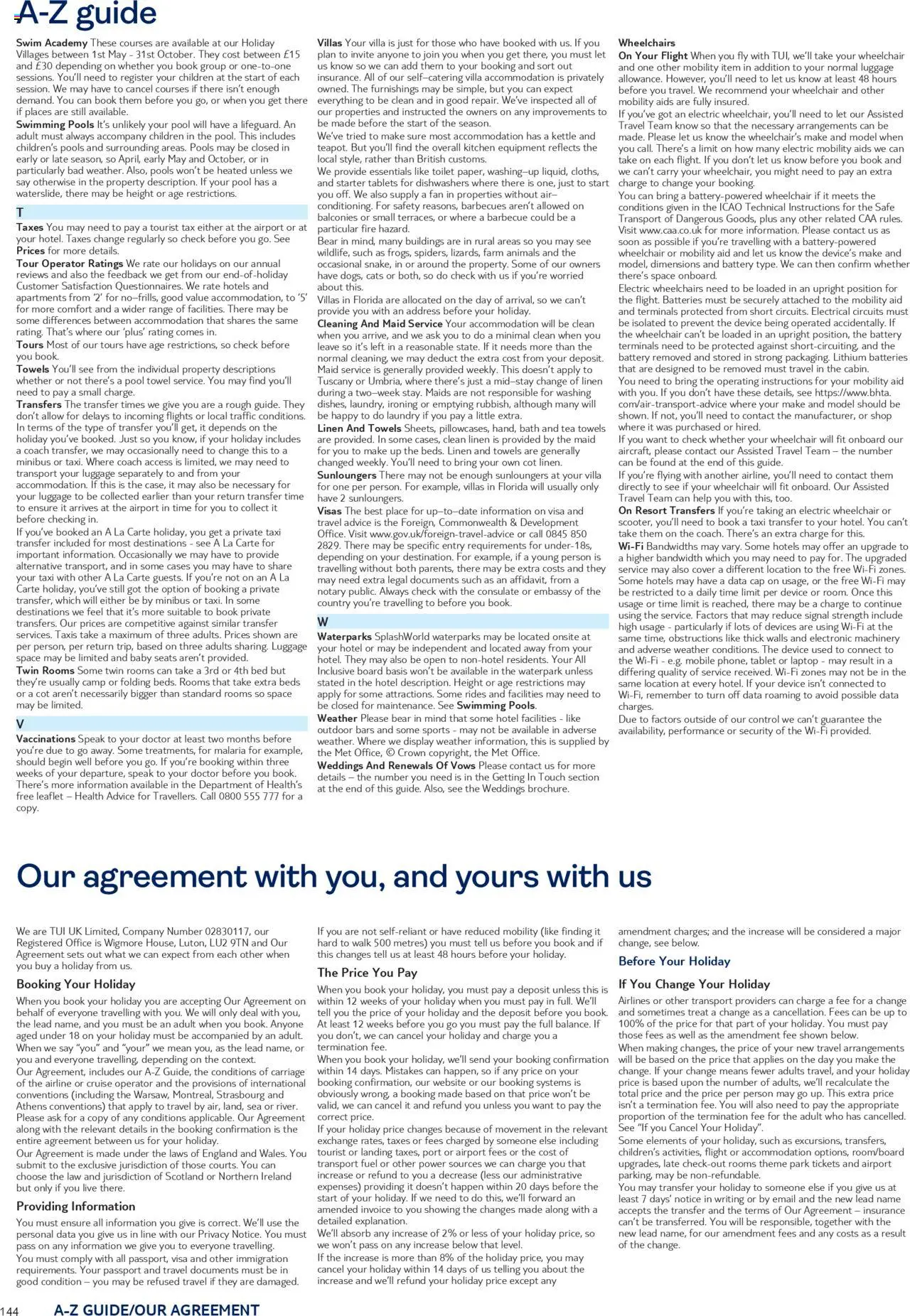 TUI - Best for Families - page 144- valid from 01/05/2025