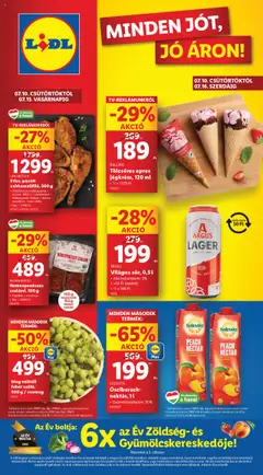 Előnézet Lidl Akciós újság érvényes 2025.07.10.-tól