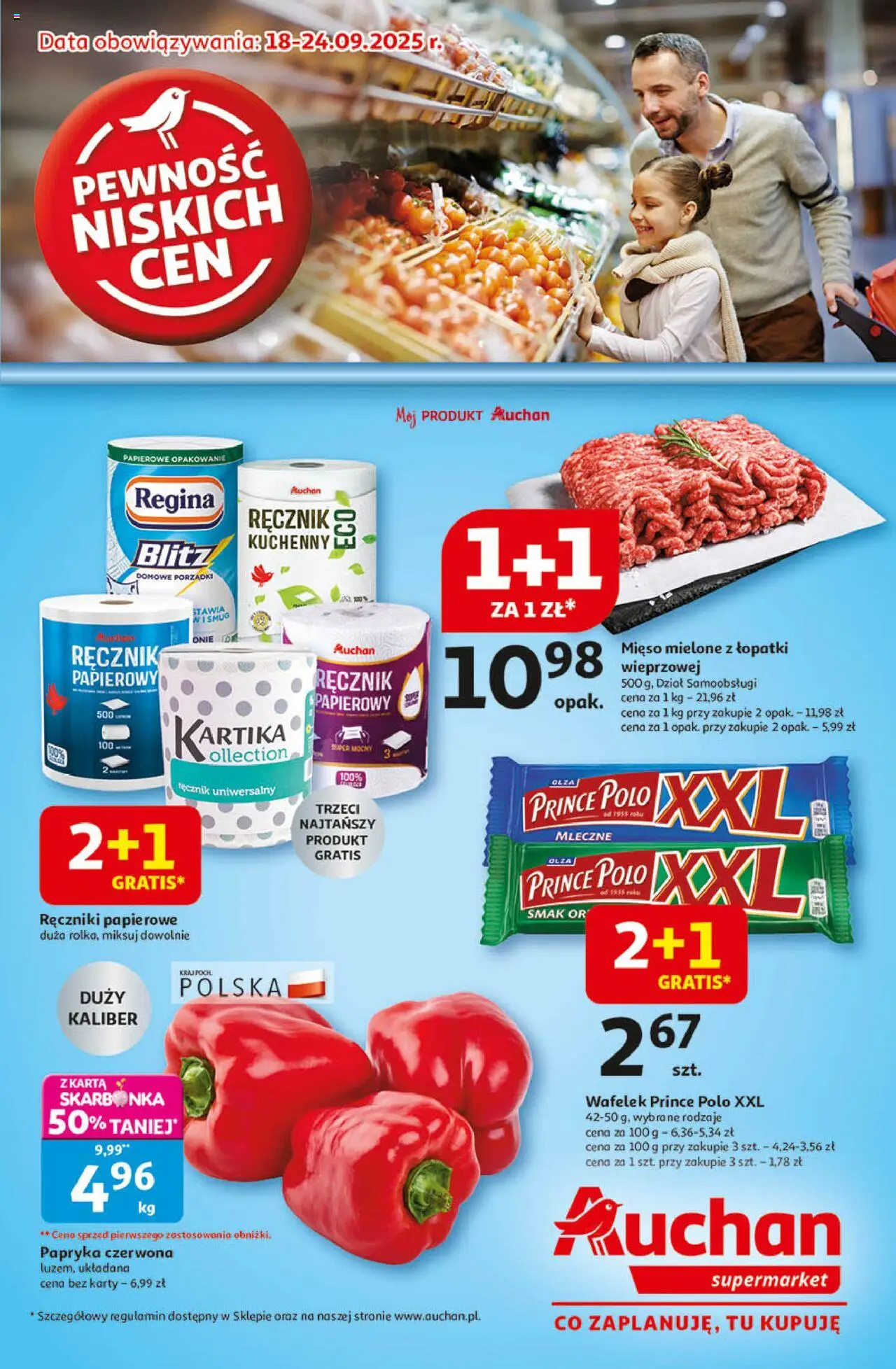 Auchan Gazetka - strona 1- ważny od 18.09.2025