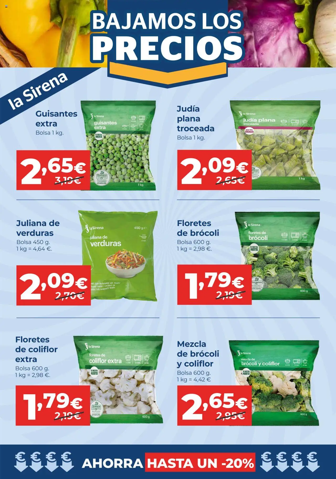 La Sirena - Folleto - Página de 2 - Válido desde 28/08/2025