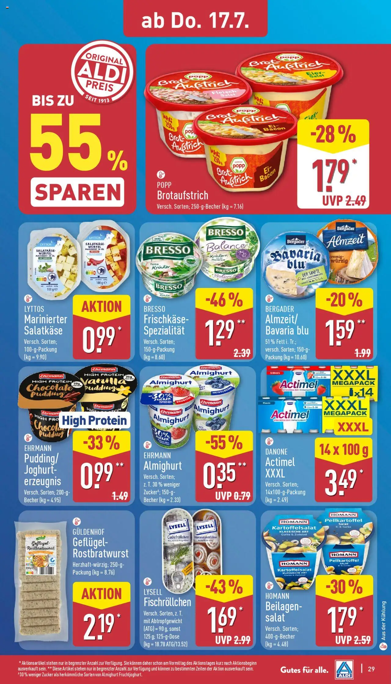 Aldi Prospekt 	 - Seite 29 - gültig ab 14.07.2025