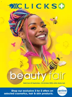 Preview Clicks - September Beauty Fair valid from 23/09/2025