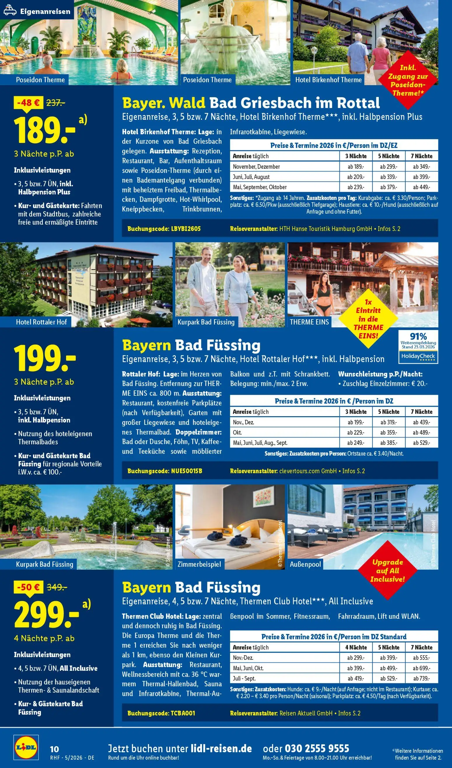 Lidl Reisen Prospekt 	 - Seite 10 - gültig ab 29.04.2026