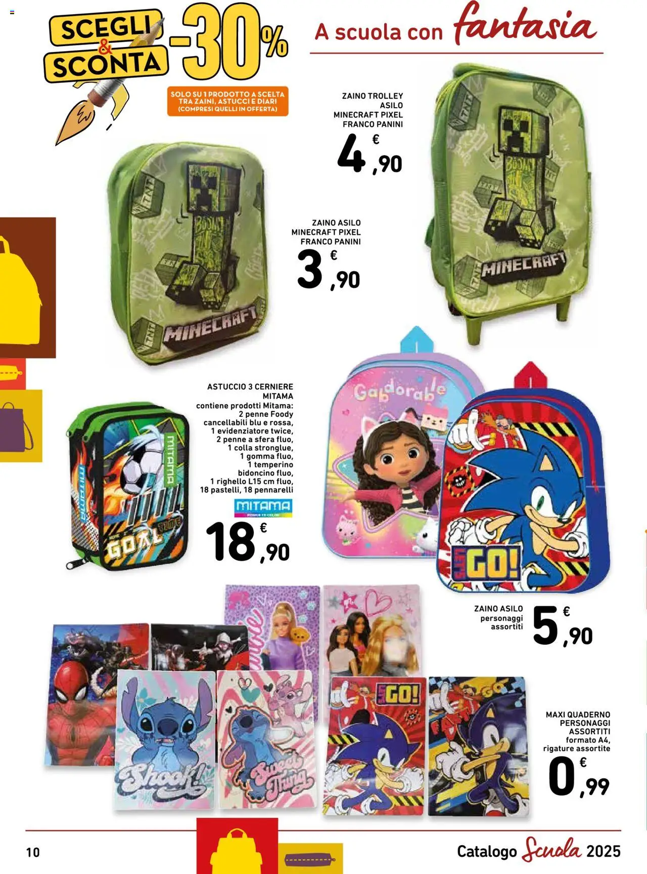 Conad Scuola catalogo - pagina 10 - valido dal 17/07/2025
