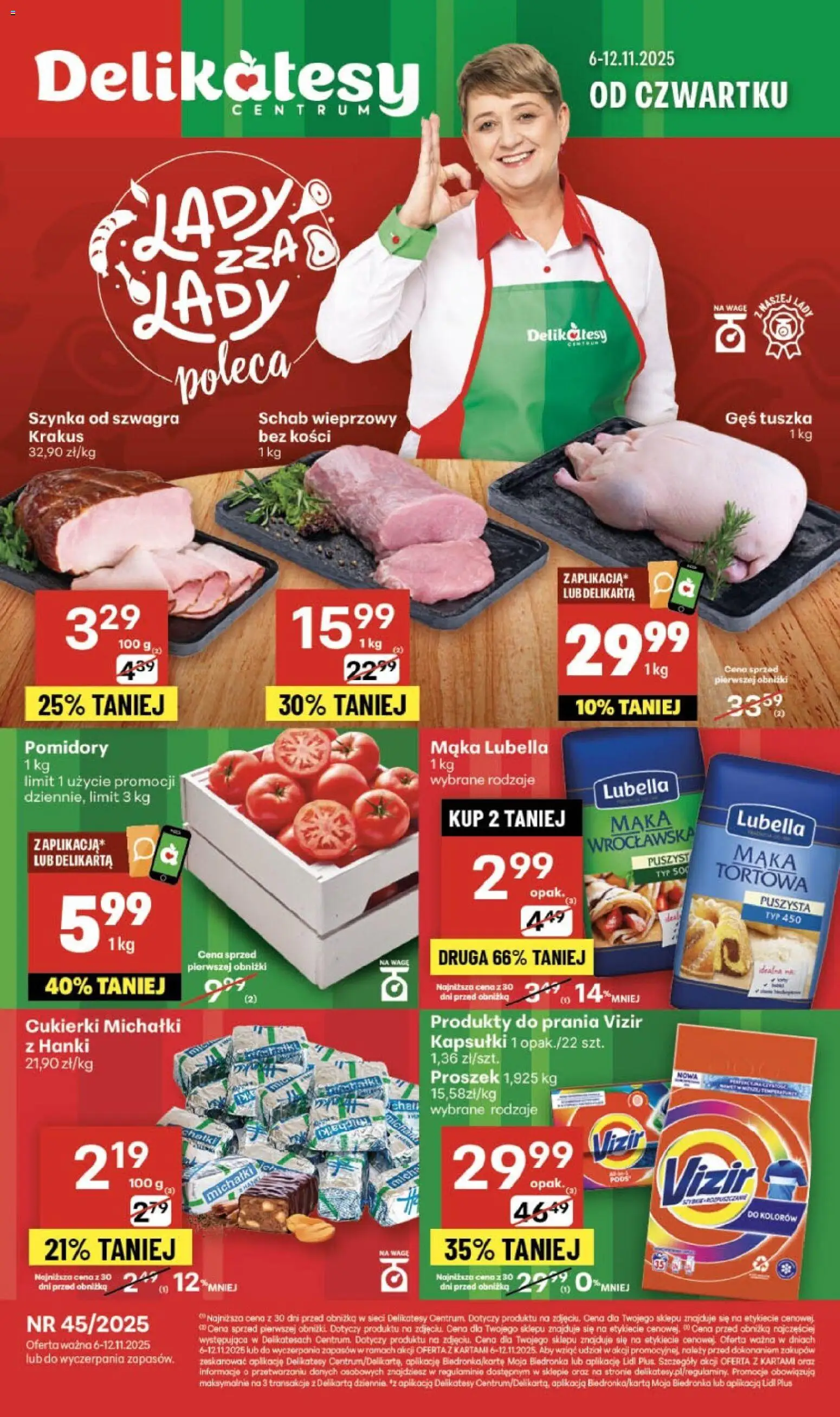 Delikatesy Centrum Gazetka - strona 1- ważny od 06.11.2025