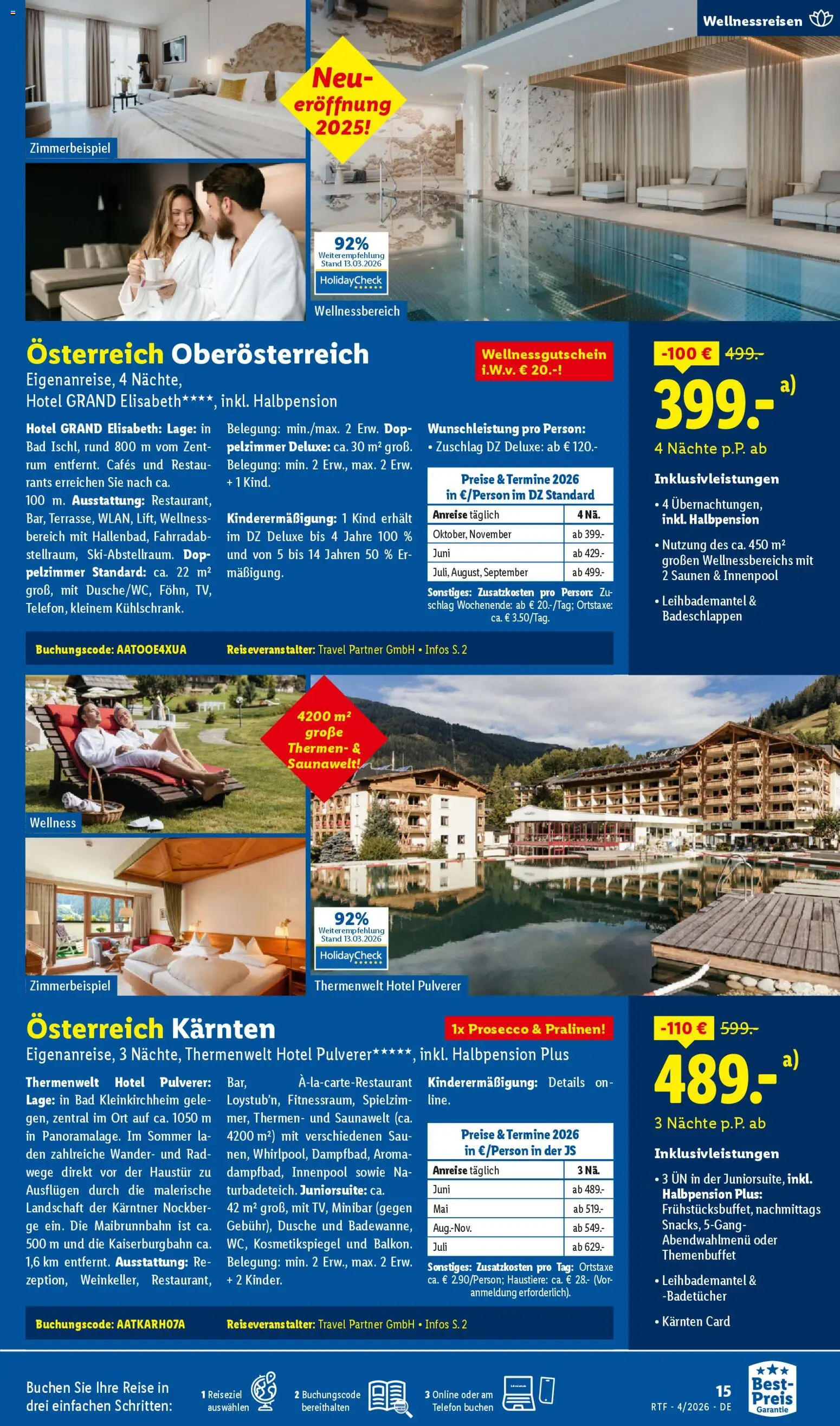 Lidl Reisen Prospekt 	 - Seite 15 - gültig ab 11.04.2026