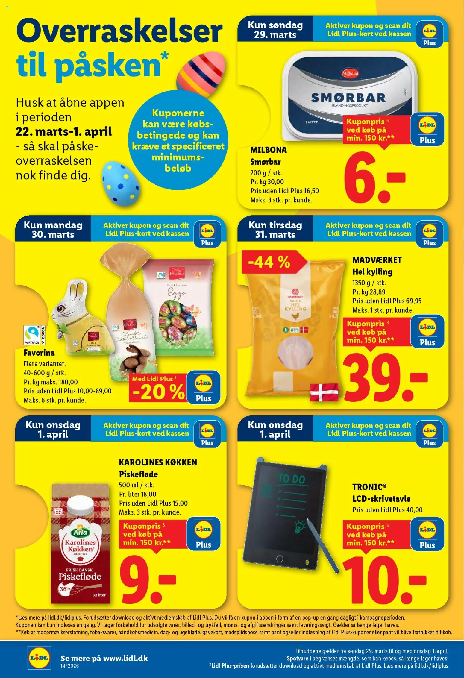 Lidl - Tilbudsavis - page 4- valid from 29/03/2026