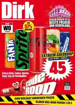Dirk folder / publicité geldig vanaf 22/04/2026