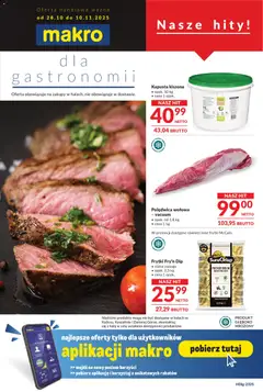 Podgląd Makro Gazetka - Oferta dla gastronomii ważny od 28.10.2025