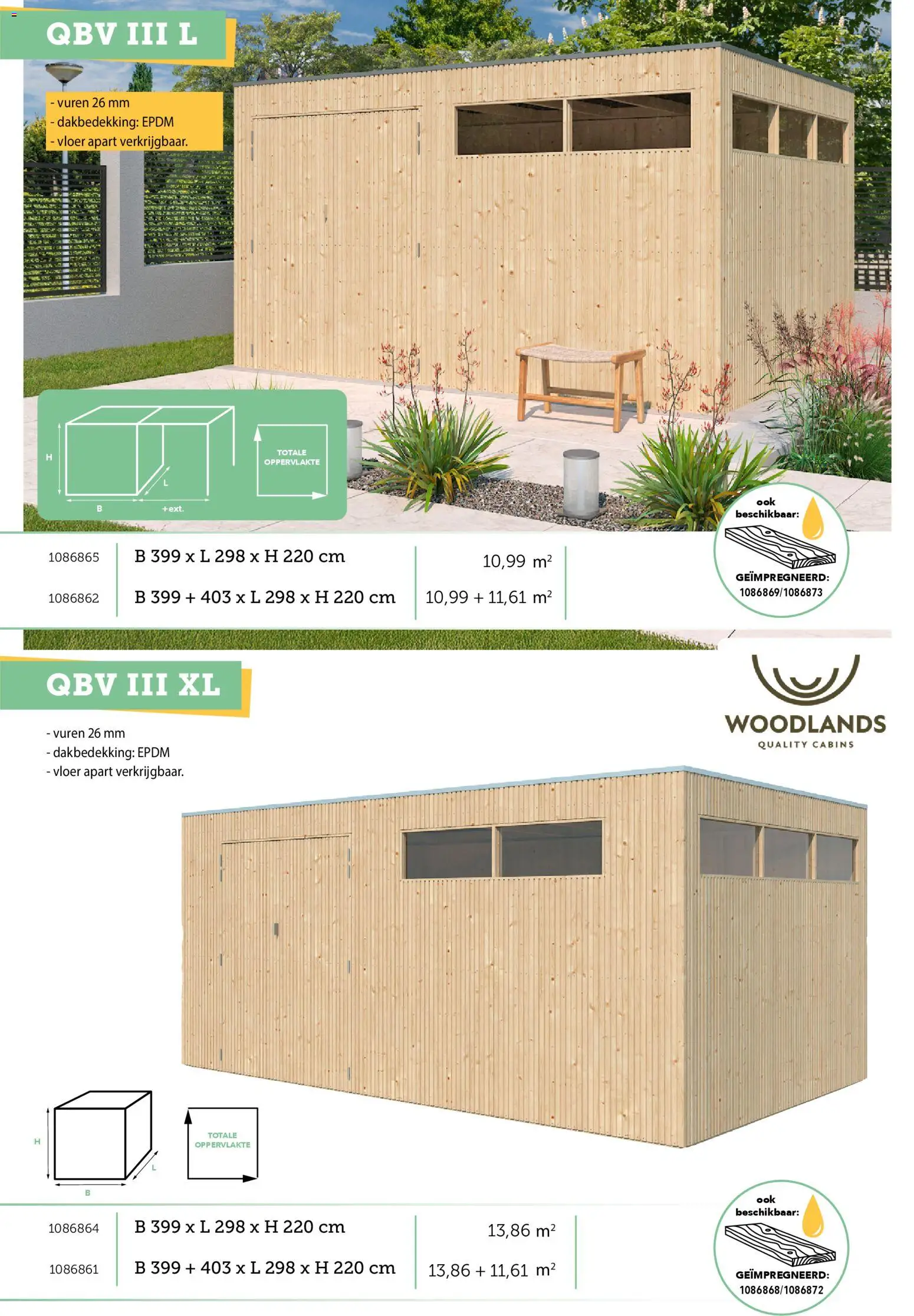 Hubo - Tuinhuis catalogus - page 13- valid from 23/02/2026