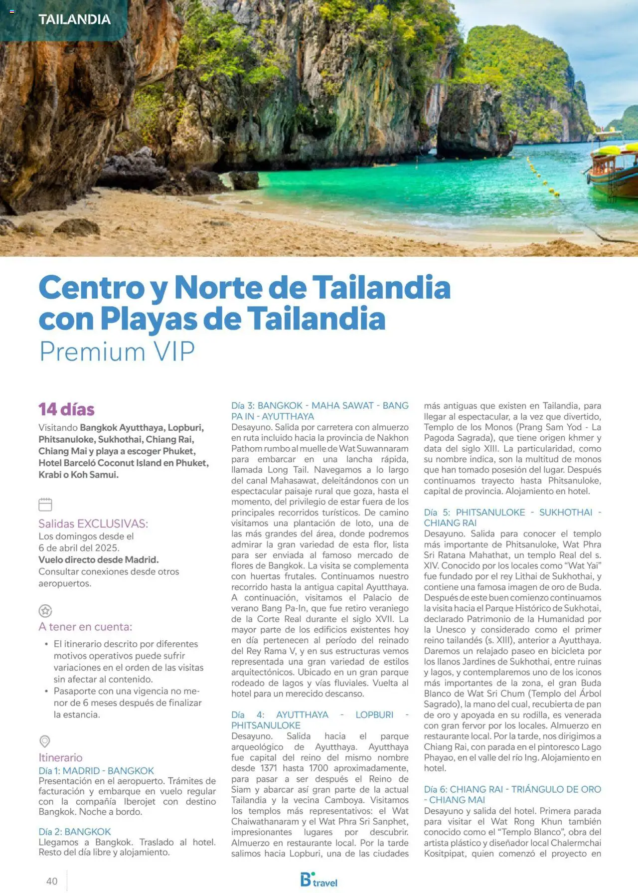 B the travel brand Asia 2025 - Página de 40 - Válido desde 15/11/2024