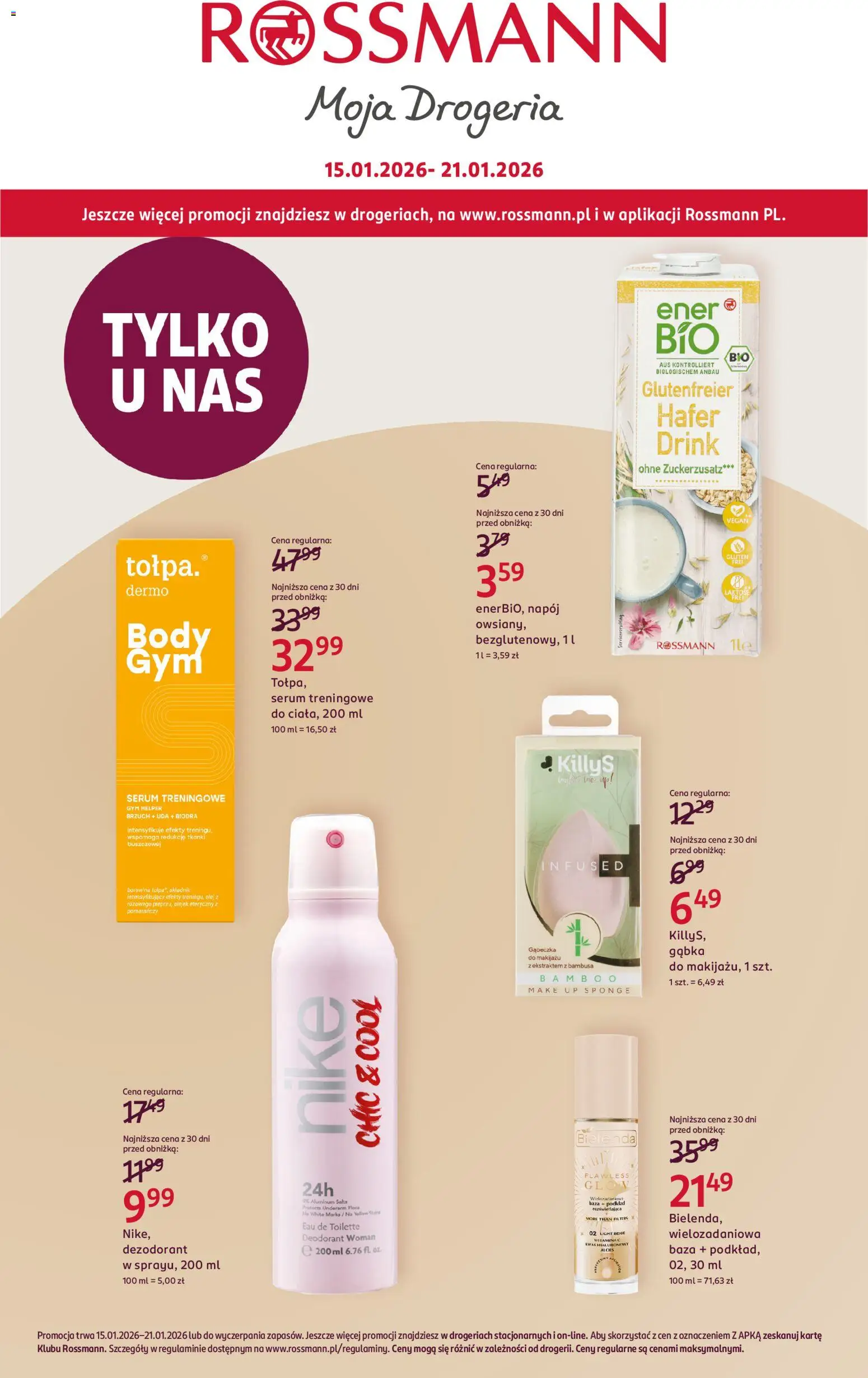Rossmann Gazetka - strona 1- ważny od 15.01.2026