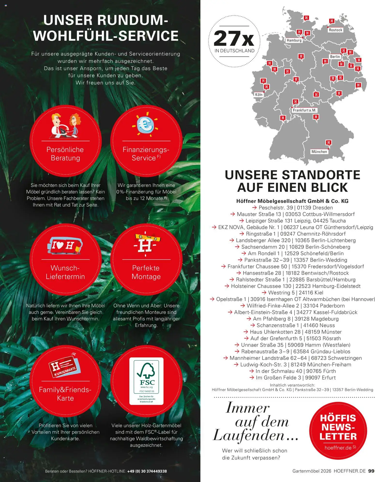 Höffner Prospekt Gartenmöbel - Seite 99 - gültig ab 27.03.2026