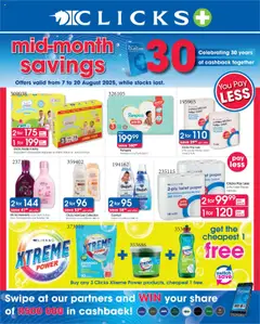 Preview Clicks Specials valid from 07/08/2025