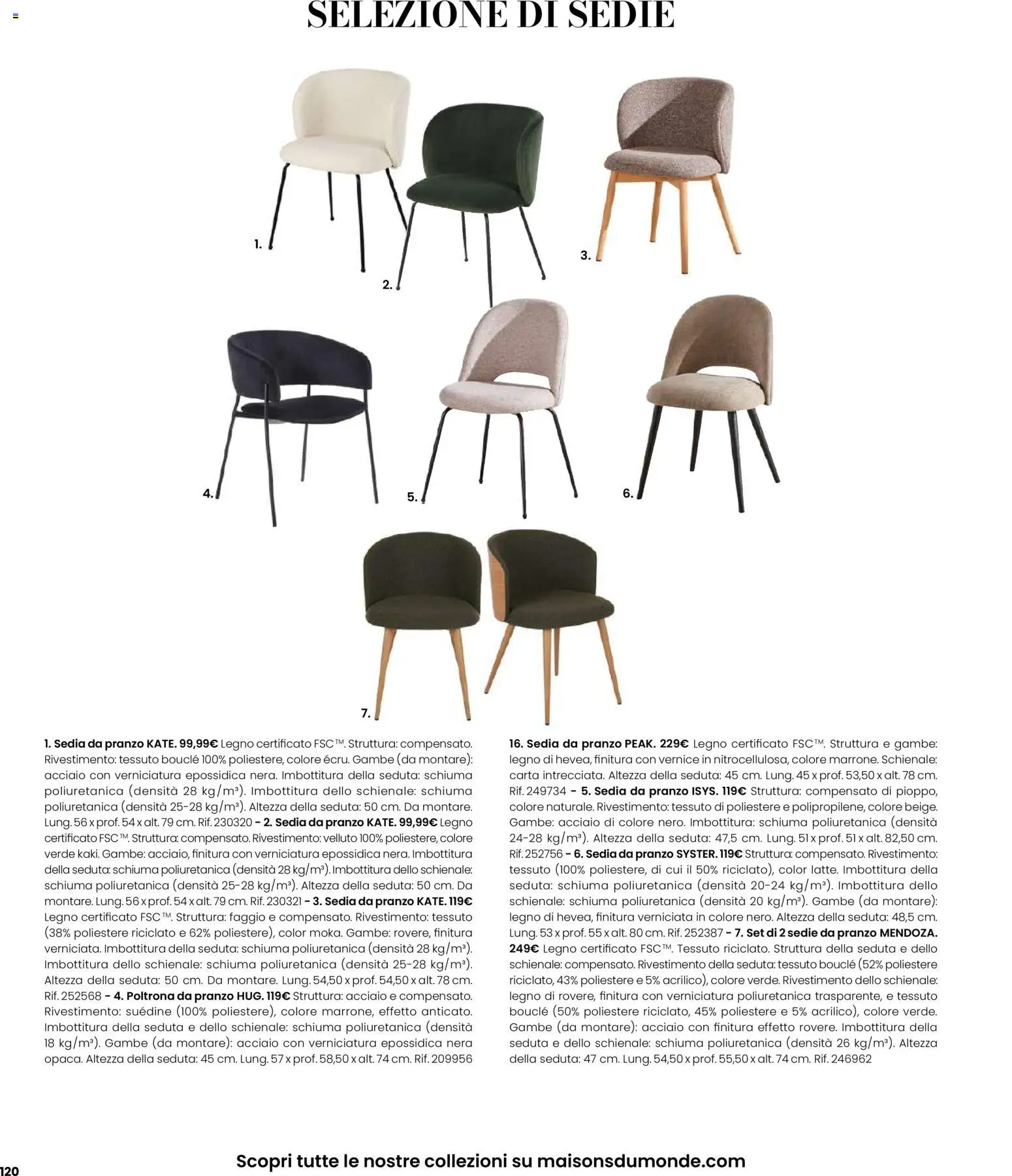 Volantino Maisons du Monde	 - pagina 120 - valido dal 12/02/2026