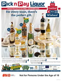 Preview Pick n Pay - Festive Liquor Specials valid from 24/10/2025