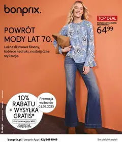 Podgląd BonPrix Katalog - Powrót Mody Lat 70. ważny od 01.09.2025