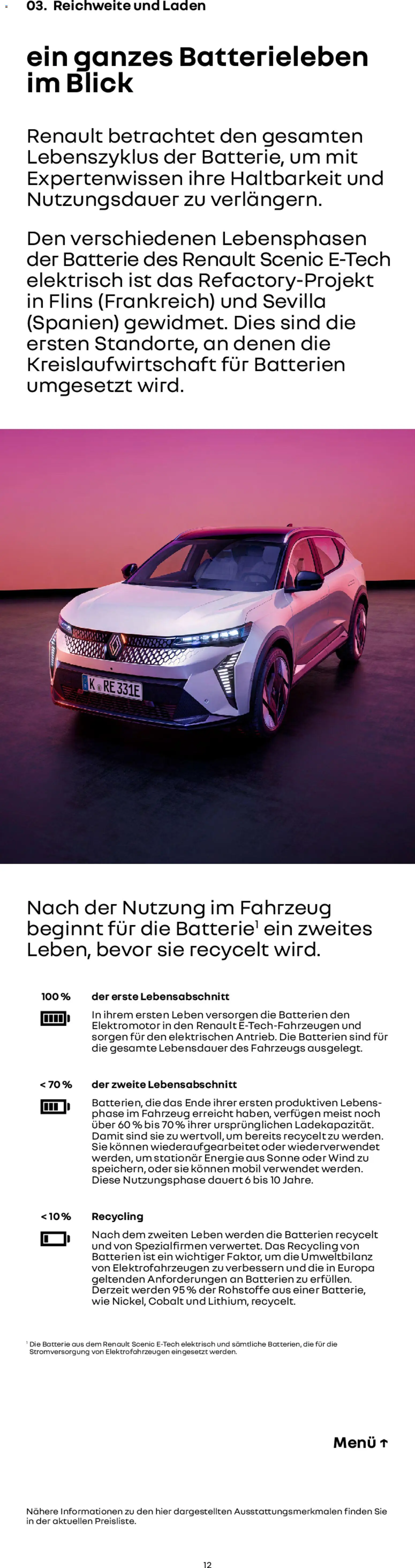 Renault Scenic E-Tech - Seite 12 - gültig ab 15.01.2026